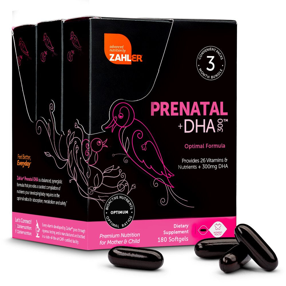 Zahler Prenatal DHA - Vitamins for Mom & Baby