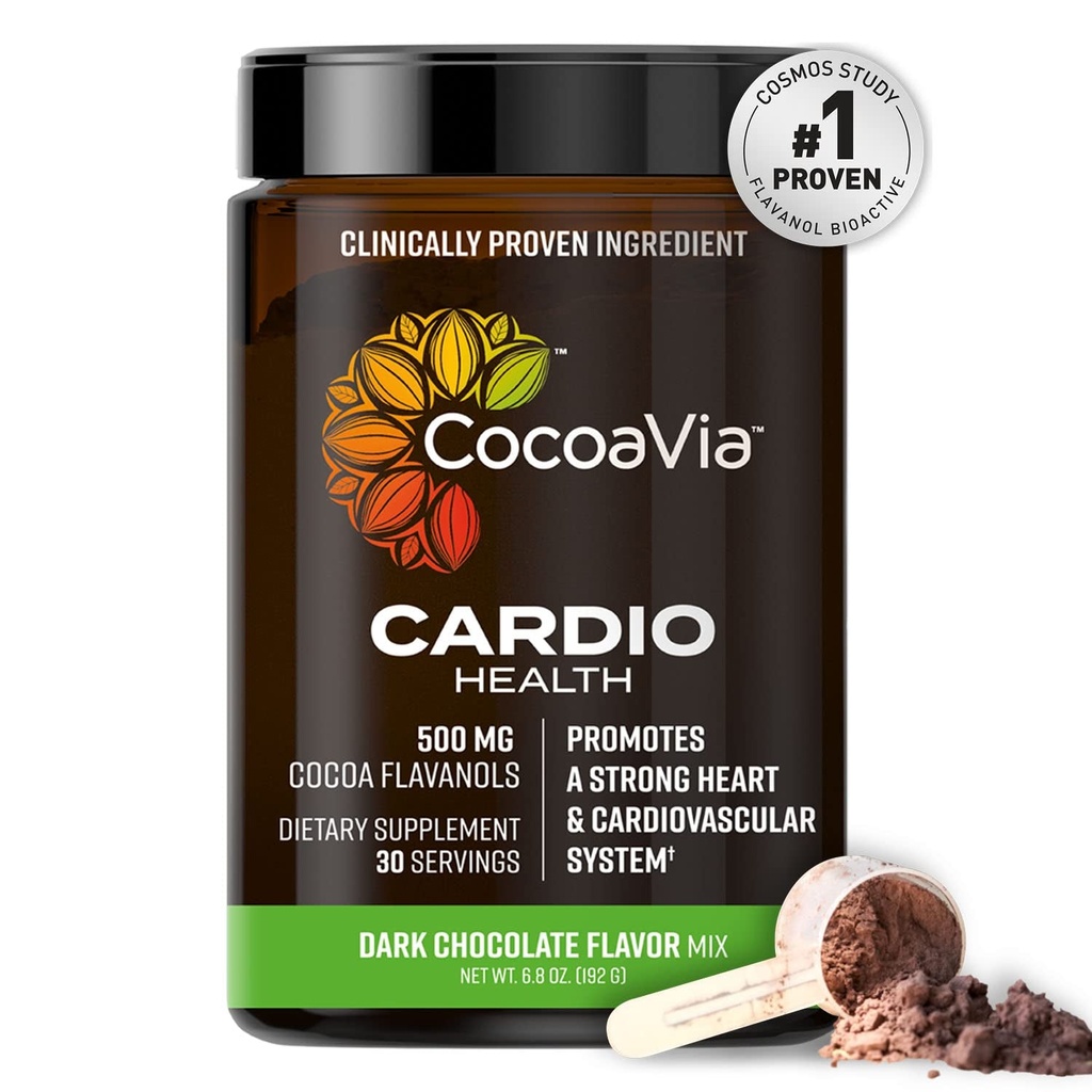 Cocoavia Cardio Health Cocoa Powder - 30 Servings
