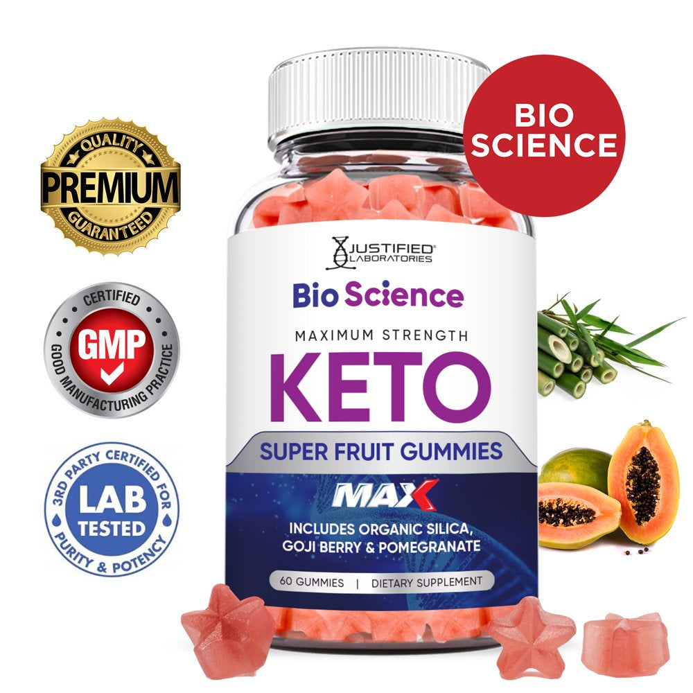 Keto Max Gummies - 60 Count | Vegan & Non-GMO