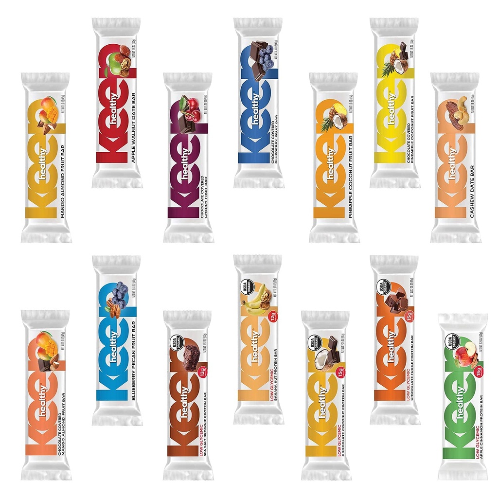 Keep Healthy Variety Pack - 14 Vegan Energy Bars