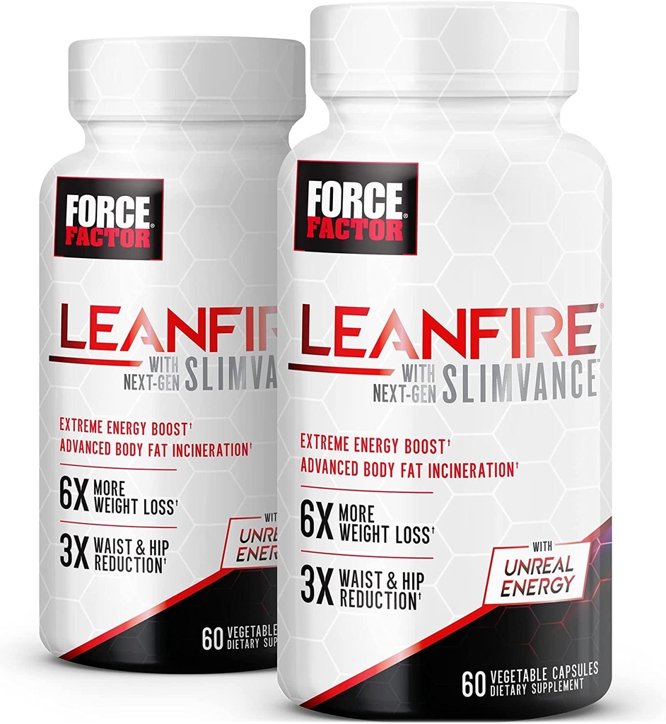 Leanfire Energy Pills - Force Factor (2-Pack)